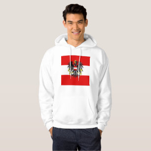 Austrian flag hoodie