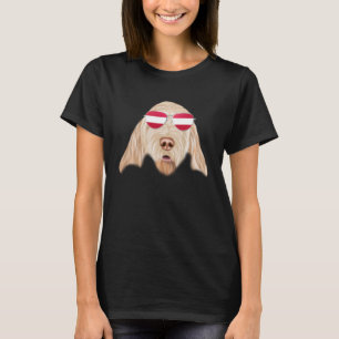 Austrian Flag Spinoni Italiani Dog Austria Pocket T-Shirt