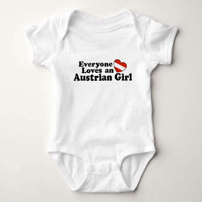 Austrian Girl T-Shirt (Front)