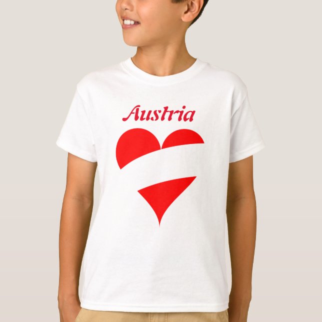 Austrian heart T-Shirt (Front)