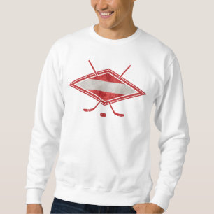 Austrian Hockey Flag Österreich Sweatshirt