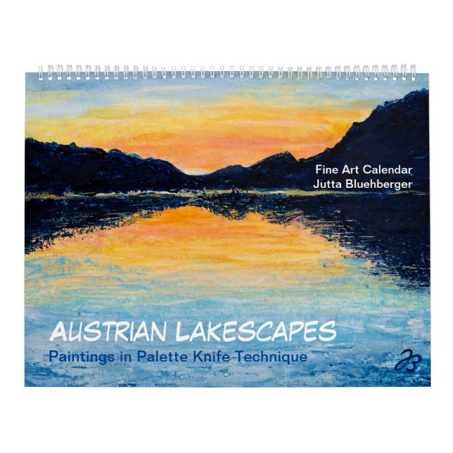 Austrian Lakescapes - Fine Art Calendar (Cover)