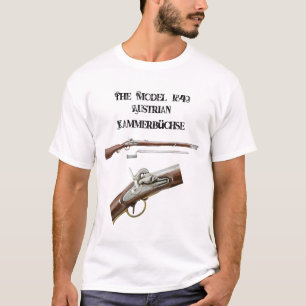 Austrian M1849 Kammerbüchse rifle musket Civil War T-Shirt
