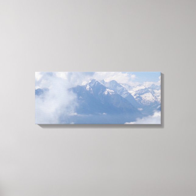 Austrian mountains canvas print (Front)