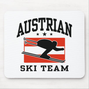 Austrian Ski Team Mouse Pad