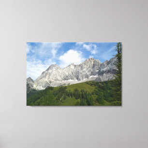 Austrian Slopes Canvas Print