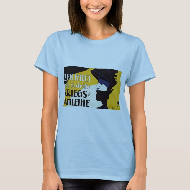 Austrian War Bond Poster T-Shirt (Front)