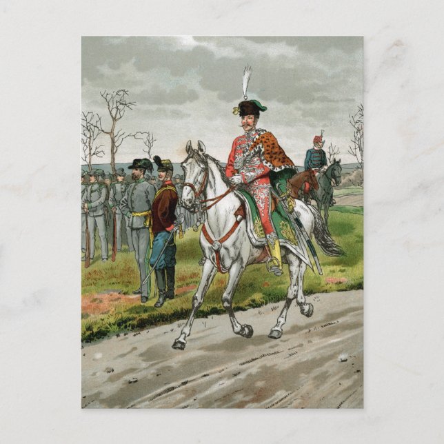 Austro Hungarian Empire Military Postcard (Front)