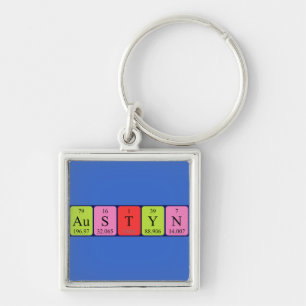 Austyn periodic table name keyring
