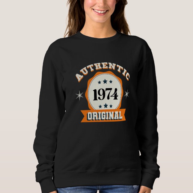Authentic 1974 orginal   sweatshirt (Front)