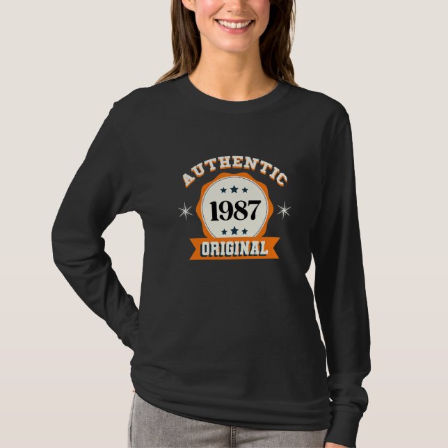 Authentic 1987 orginal   T-Shirt (Front)