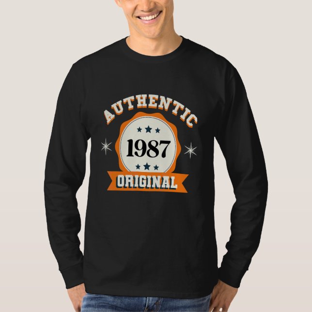Authentic 1987 orginal T-Shirt (Front)