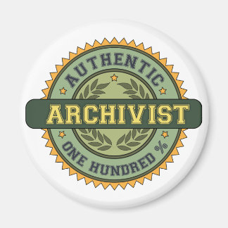 Authentic Archivist Magnet