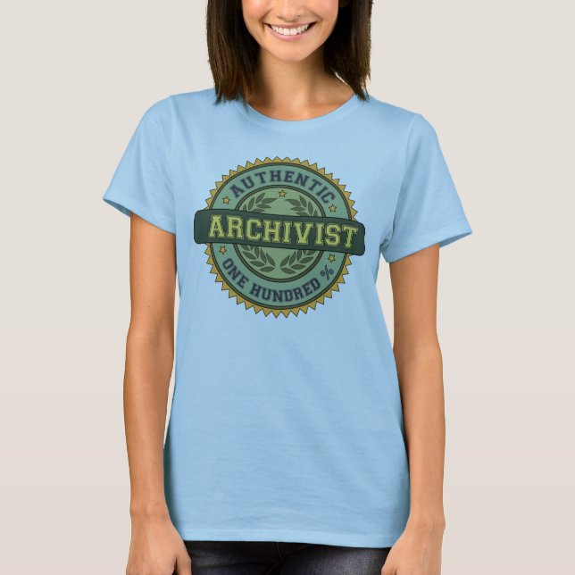 Authentic Archivist T-Shirt (Front)