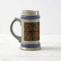 Authentic Azure "Aztec Dream" 650ml Stein