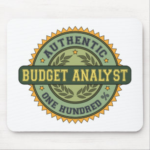 Authentic Budget Analyst Mouse Pad
