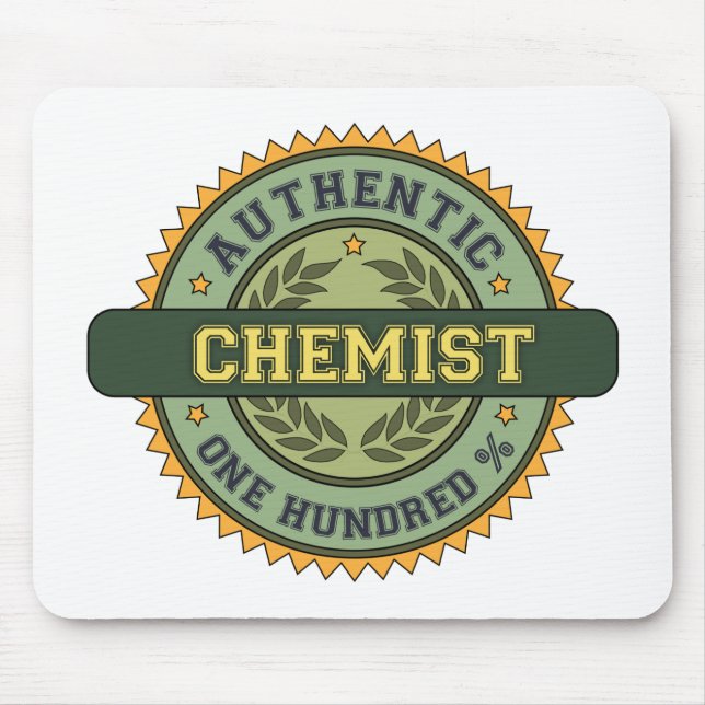 Authentic Chemist Mouse Pad (Front)