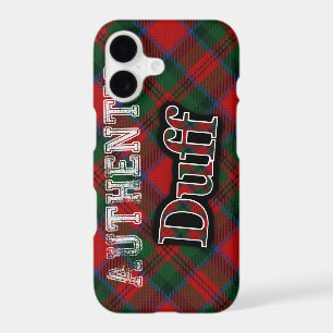 Authentic Clan Duff MacDuff Scottish Tartan Design