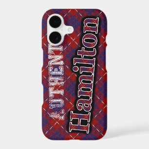 Authentic Clan Hamilton Scottish Tartan Design