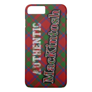 Authentic Clan MacKintosh Scottish Tartan Design Case-Mate iPhone Case
