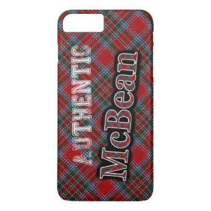 Authentic Clan McBean Scottish Tartan Design Case-Mate iPhone Case