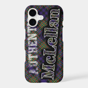 Authentic Clan McLellan Scottish Tartan Design