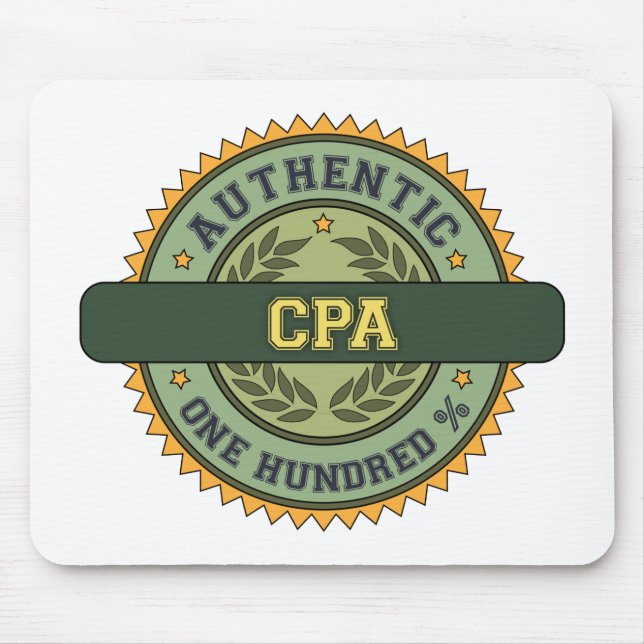 Authentic CPA Mouse Pad (Front)