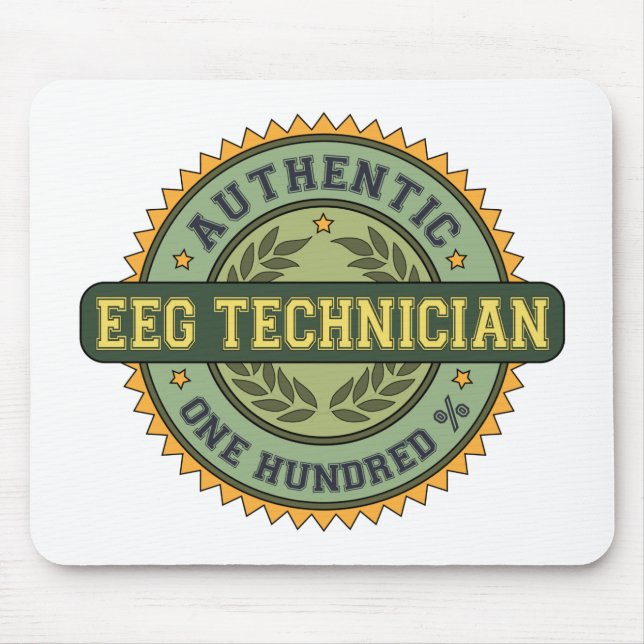 Authentic EEG Technician Mouse Pad (Front)