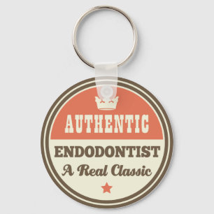 Authentic Endodontist A Real Classic Key Ring