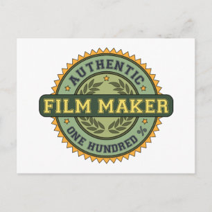 Authentic Film Maker Postcard