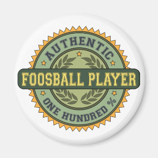 Authentic Foosball Player Magnet