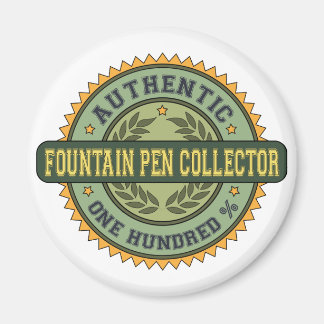 Authentic Fountain Pen Collector Magnet