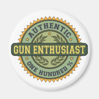 Authentic Gun Enthusiast Magnet