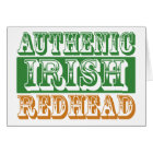 Authentic Irish Redhead