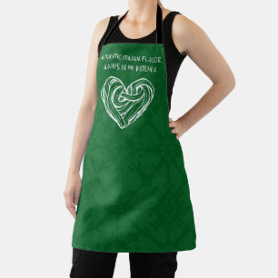Authentic Italian Flavor Always My Kitchen Design Apron