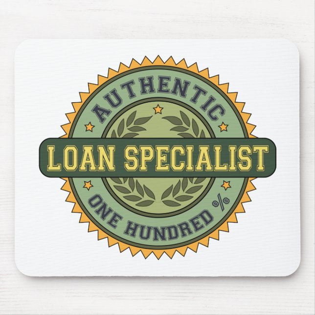 Authentic Loan Specialist Mouse Pad (Front)