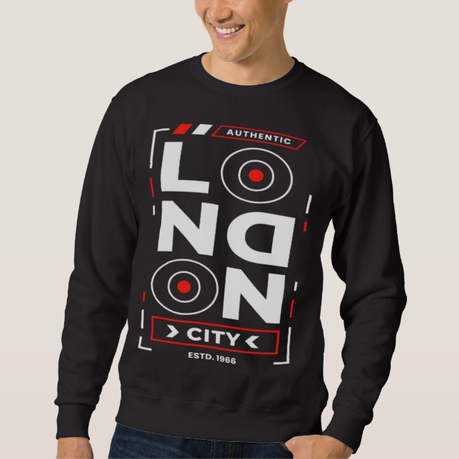 Authentic London City Est 1966 Sweatshirt (Front)