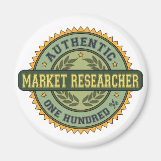Authentic Market Researcher Magnet