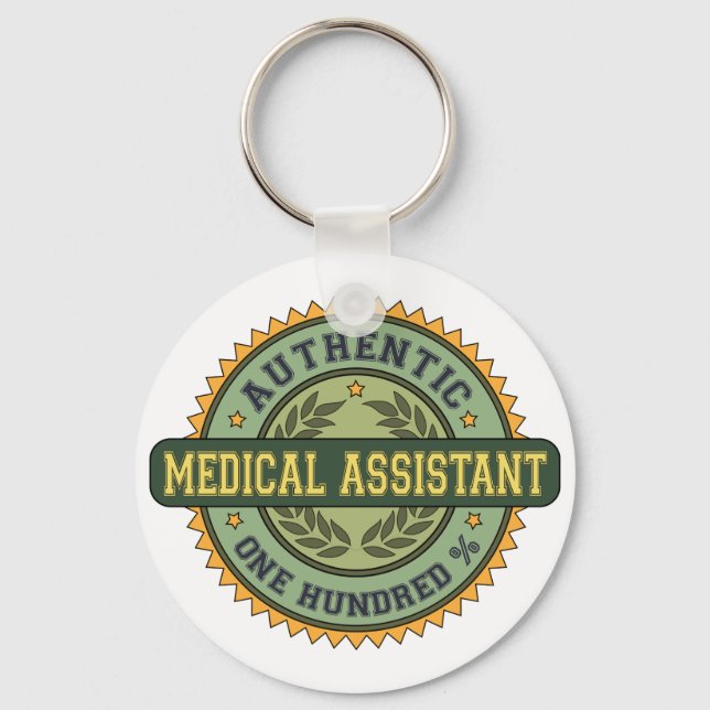 Authentic Medical Assistant Key Ring (Front)