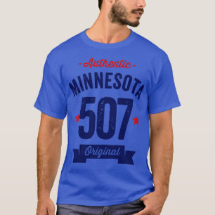 Authentic Minnesota 507 Area Code T-Shirt