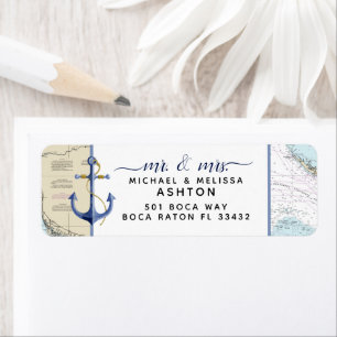 Authentic #Nautical Chart Anchor Script #Florida