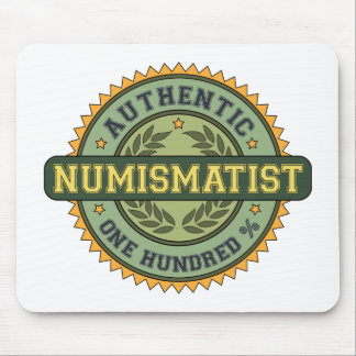 Authentic Numismatist Mouse Pad