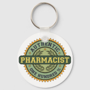 Authentic Pharmacist Key Ring
