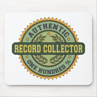 Authentic Record Collector Mouse Pad