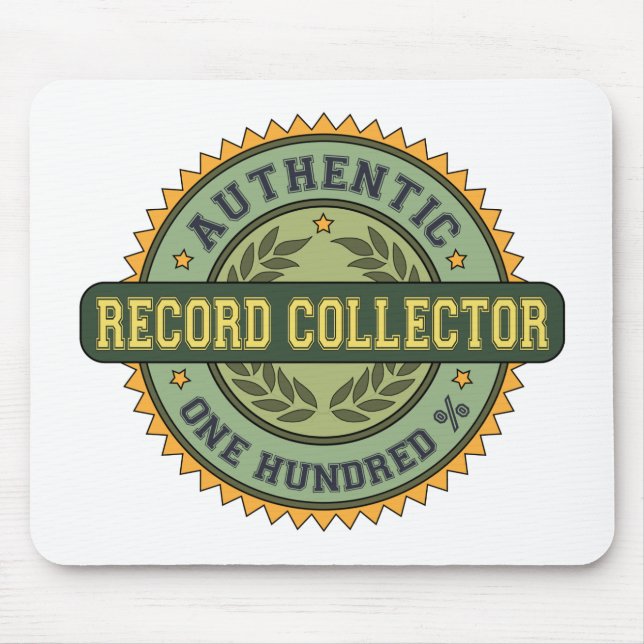 Authentic Record Collector Mouse Pad (Front)