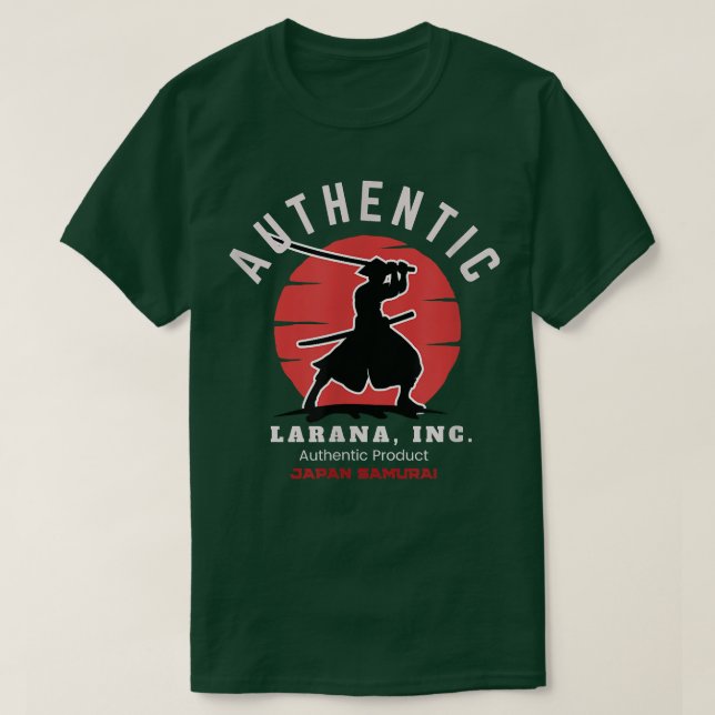 Authentic Samurai JAPAN Style  (2) T-Shirt (Design Front)