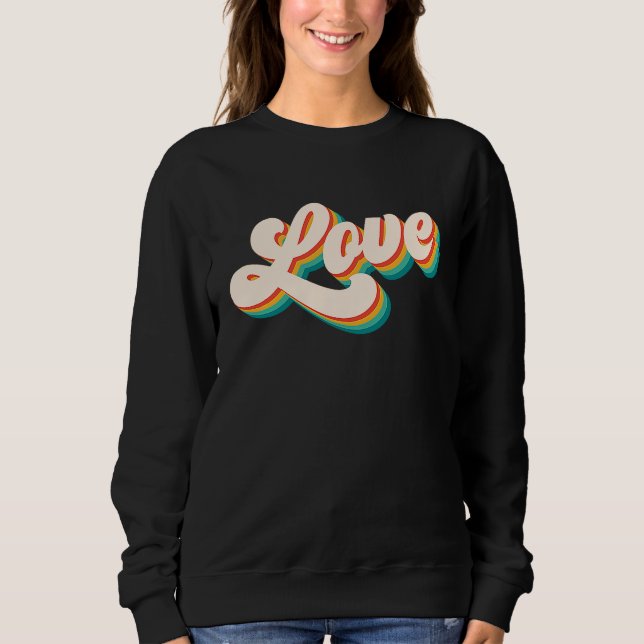 Authentic Soul Retro Love Sweatshirt (Front)