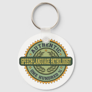Authentic Speech-Language Pathologist Key Ring