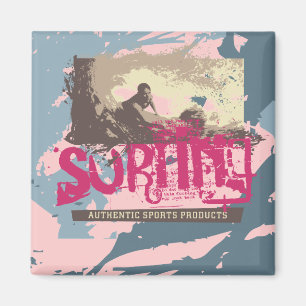 Authentic Surfing Tshirts and Gifts Magnet