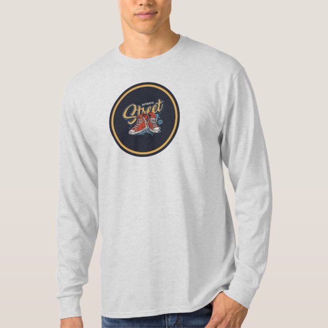 "Authentic Urban Street Style" T-Shirt (Front)